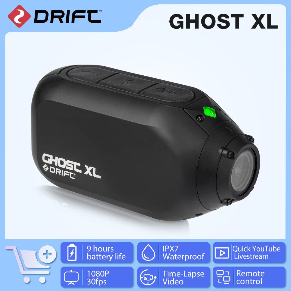 Mountain Biking App - กล้องแอคชั่น Drift Ghost XL Sport 1080P
