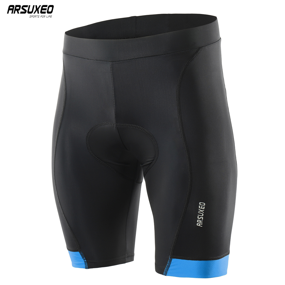 Mountain Biking Shorts Women - ARSUXEO ขี่จักรยานกางเกงขาสั้น3D กันกระแทก MTB จักรยานเสือภูเขากางเกงขาสั้นจักรยานกางเกงขาสั้นการบีบอัดสำหรับผู้ชายผู้หญิง563