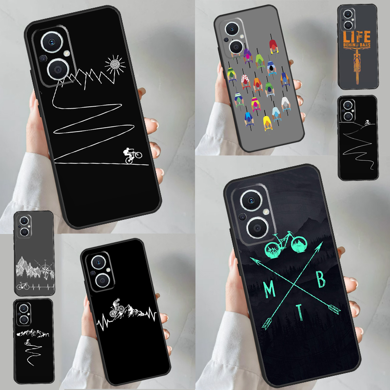 Mountain Biking Reno - เคสจักรยานเสือภูเขา MTB สำหรับ OPPO Reno 8T