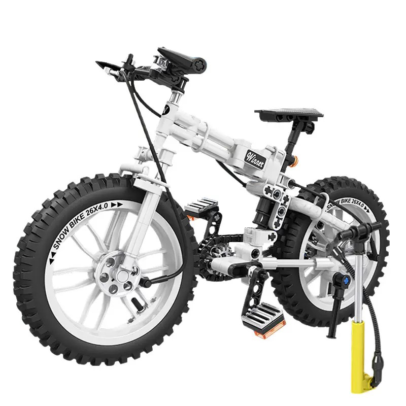 Mountain Biking Holidays - 246PCS จักรยานจักรยานเสือภูเขา Building Block รุ่นเทคโนโลยีประกอบเด็กการศึกษาอาคารของเล่นวันหยุดของขวัญ