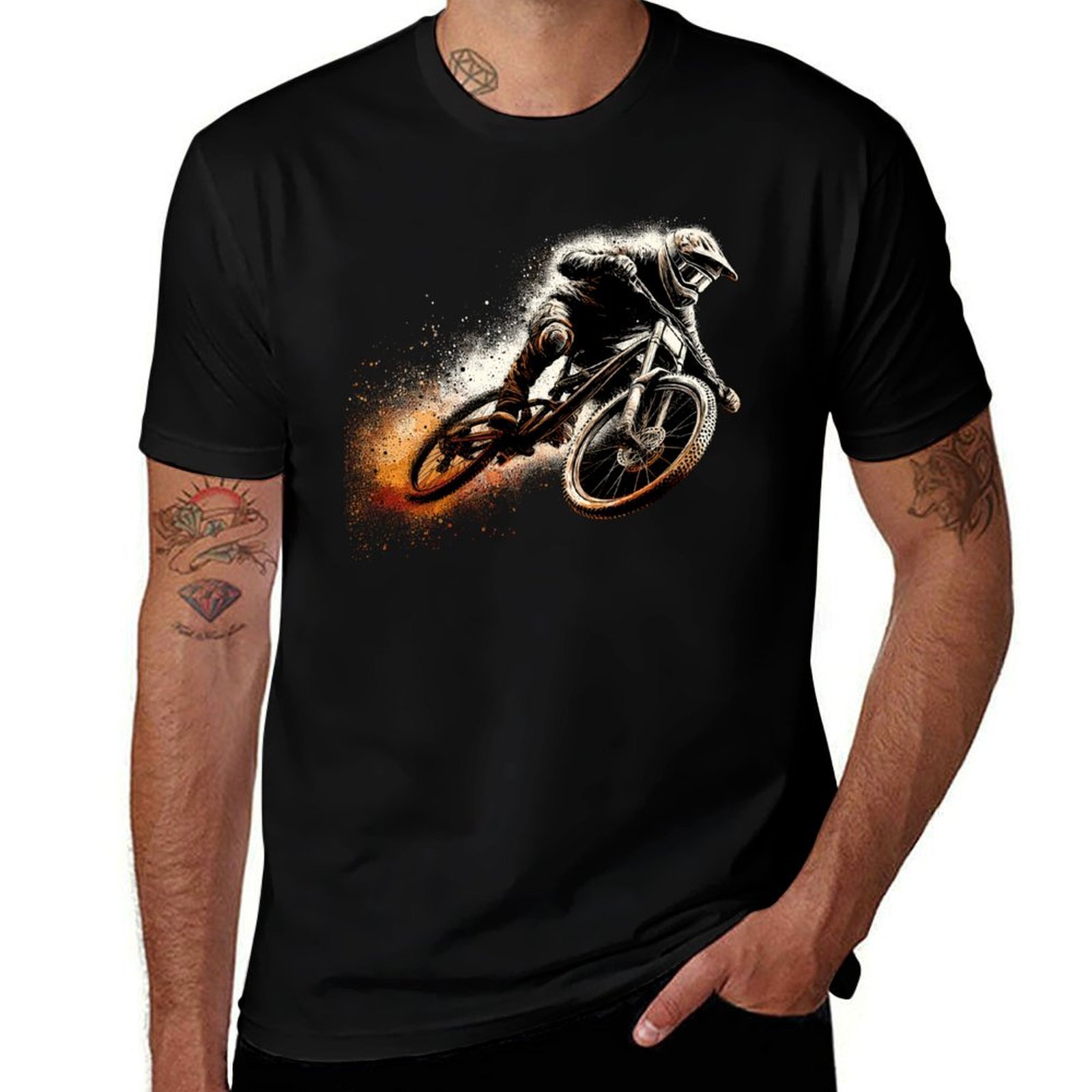 Mountain Biking Holidays - เสื้อยืดลายจักรยานเสือภูเขา MTB ของขวัญสำหรับนักปั่นจักรยานเสือภูเขา เสื้อยืดลายเรียบง่ายสำหรับวันหยุด