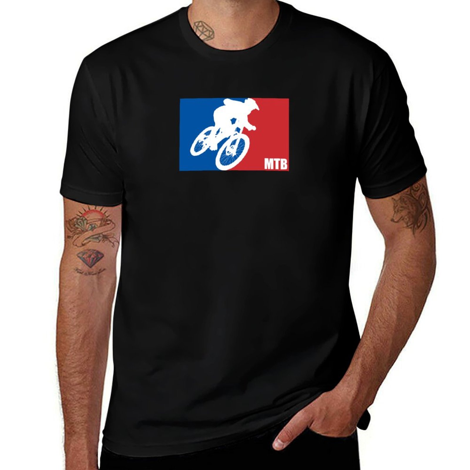 Mountain Biking Holidays - เสื้อยืดจักรยานเสือภูเขา เสื้อยืดสำหรับวันหยุดกลางแจ้ง