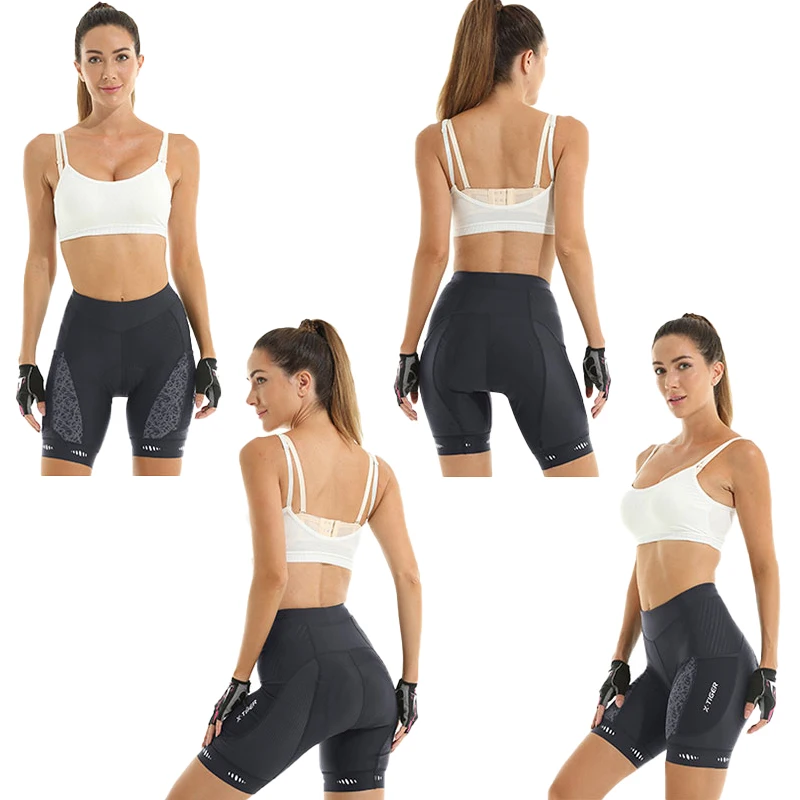 X-TIGER ผู้หญิงกางเกงขาสั้นขี่ - Mountain Biking Shorts Women บทวิจารณ์และราคา