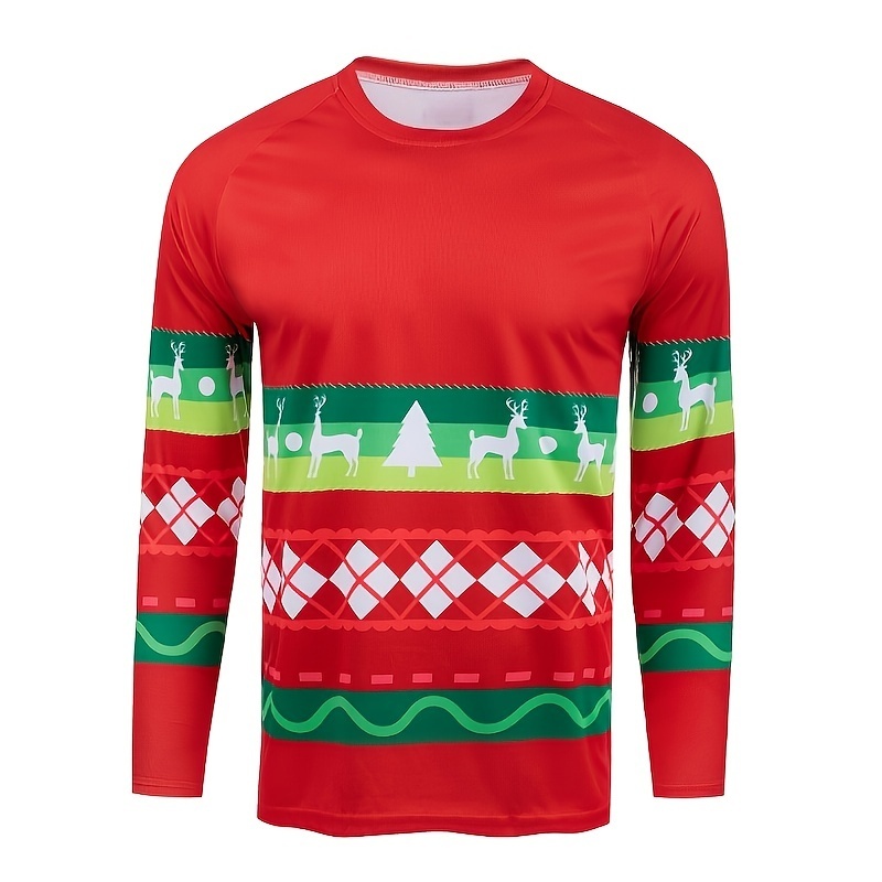 เสื้อแขนยาวลายการ์ตูนกวางเรนเด - Mountain Biking Holidays บทวิจารณ์และราคา