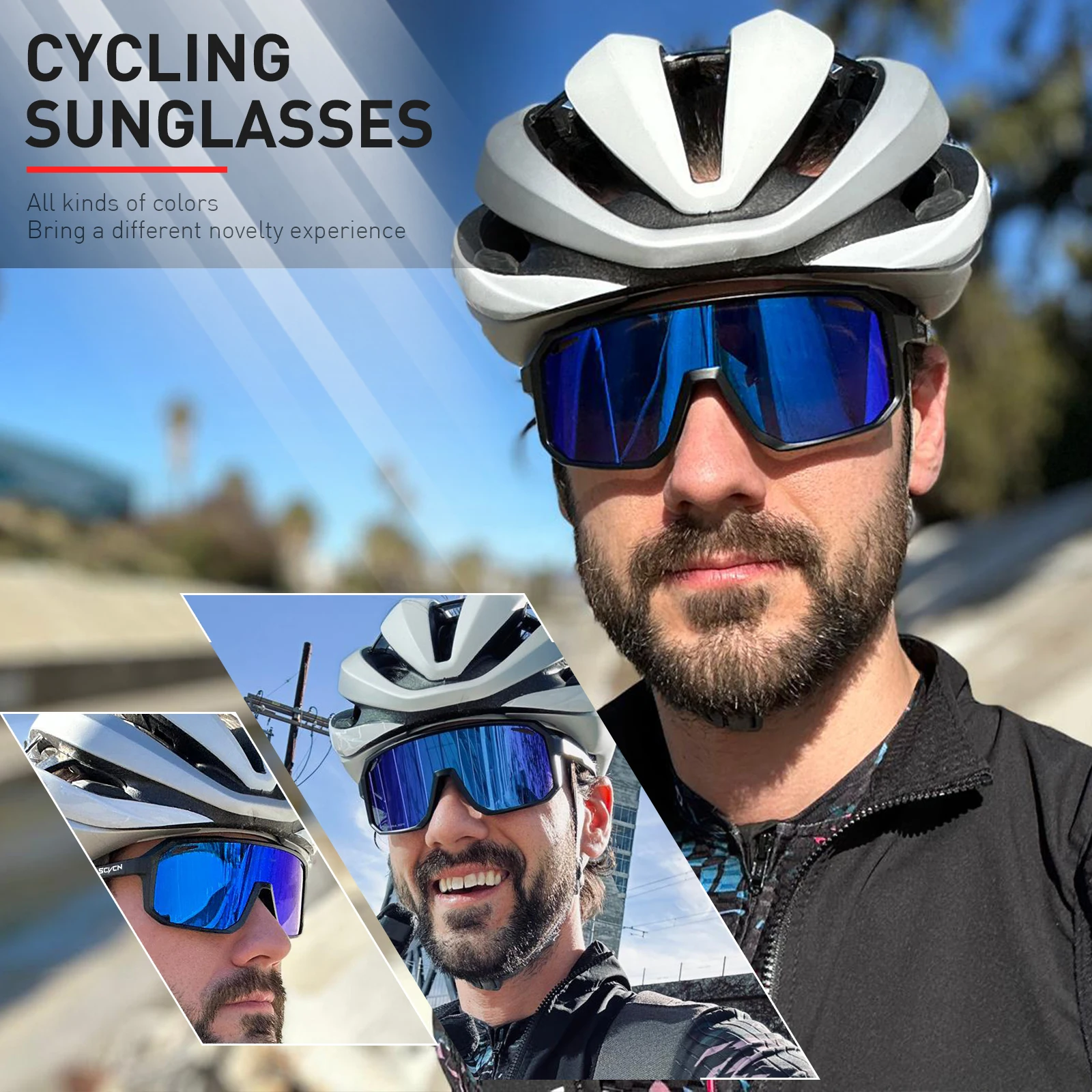 SCVCN ใหม่ขี่จักรยานแว่นตากันแ - Mountain Biking Goggles บทวิจารณ์และราคา