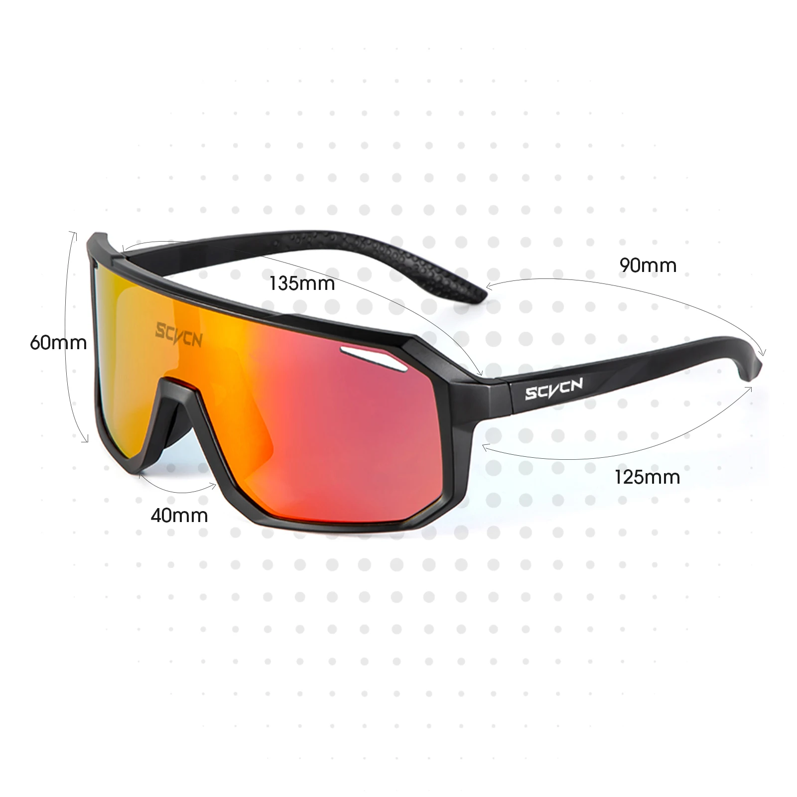 SCVCN ใหม่ขี่จักรยานแว่นตากันแ - Mountain Biking Goggles บทวิจารณ์และราคา