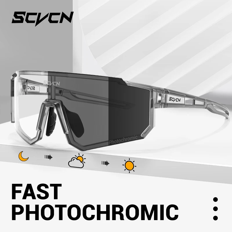 SCVCN ใหม่กลางแจ้ง Photochromi - Mountain Biking Goggles บทวิจารณ์และราคา