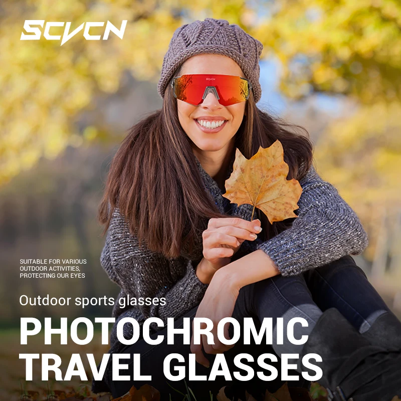 SCVCN ใหม่กลางแจ้ง Photochromi - Mountain Biking Goggles บทวิจารณ์และราคา