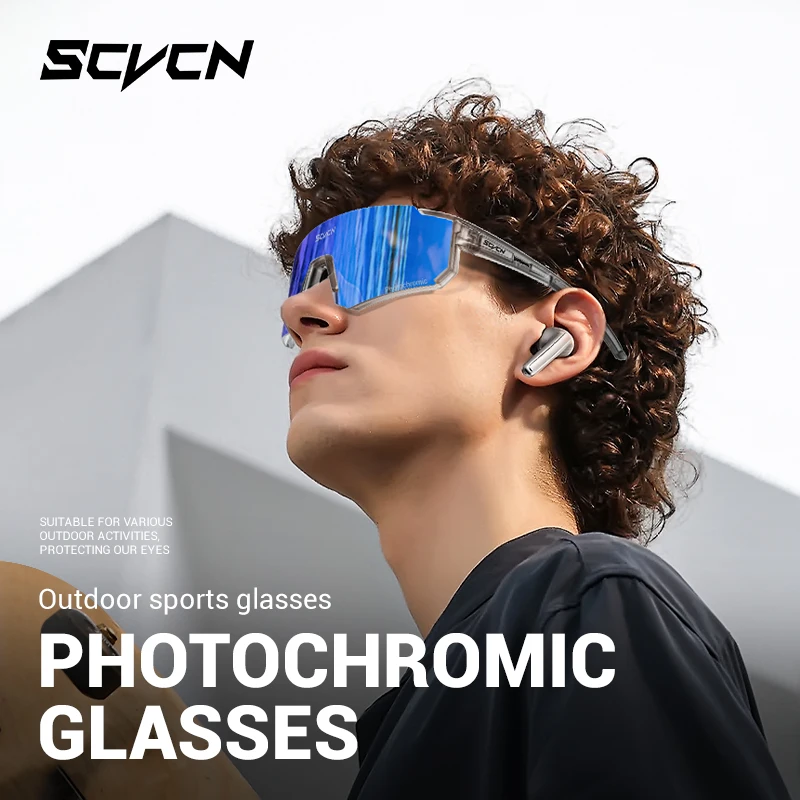 SCVCN ใหม่กลางแจ้ง Photochromi - Mountain Biking Goggles บทวิจารณ์และราคา